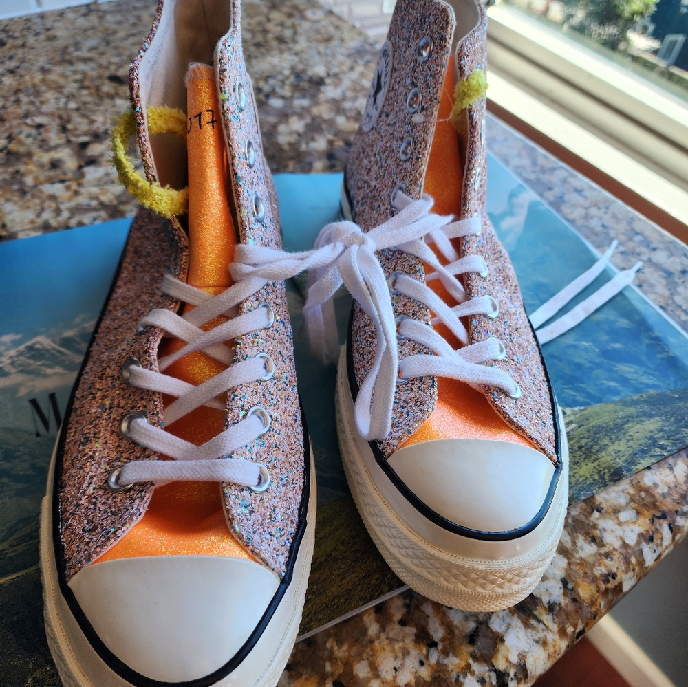 Converse with Bling! Uni-Sex! BRAND NEW - Picture 8 of 11